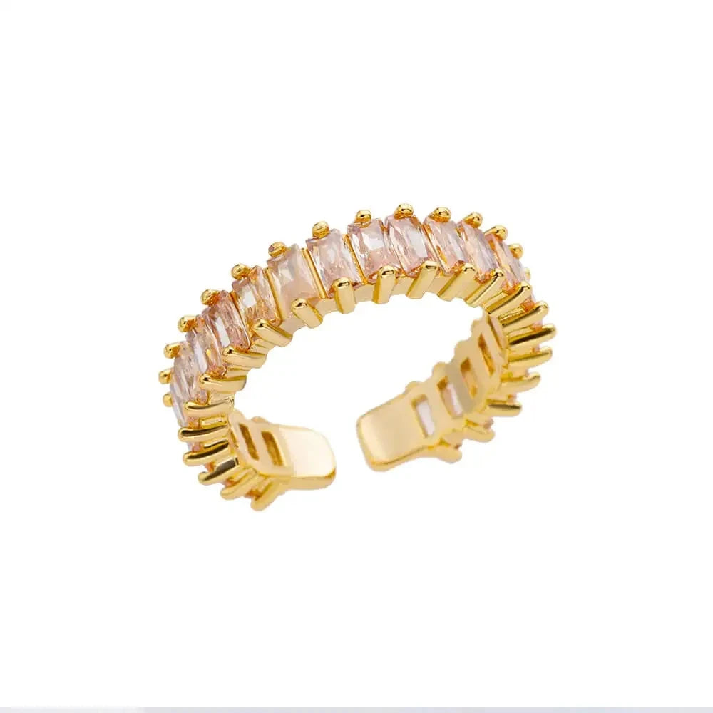 Bague Cœur Dorée en Acier Inoxydable – Bijou Élégant et Intemporel pour Femme.