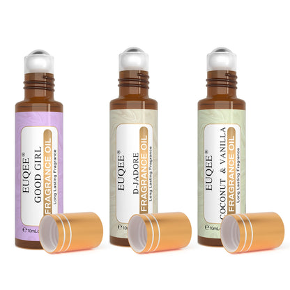 💐 EUQEE – Huile de Parfum Roll-On pour Femme (10 ml)